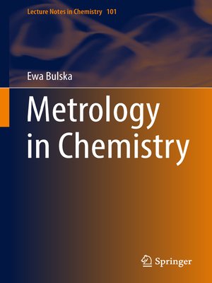 cover image of Metrology in Chemistry